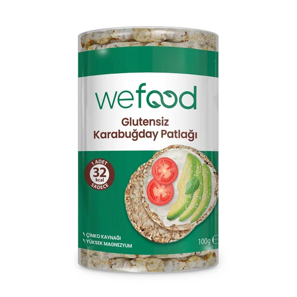 Wefood Karabuğday Patlağı 100 G (7'li Paket) ürün görseli 1