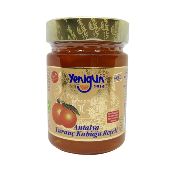 Yenigün Antalya Turunç Kabuğu Reçel Gold Seri 400 G (8'li Paket) ürün görseli 1