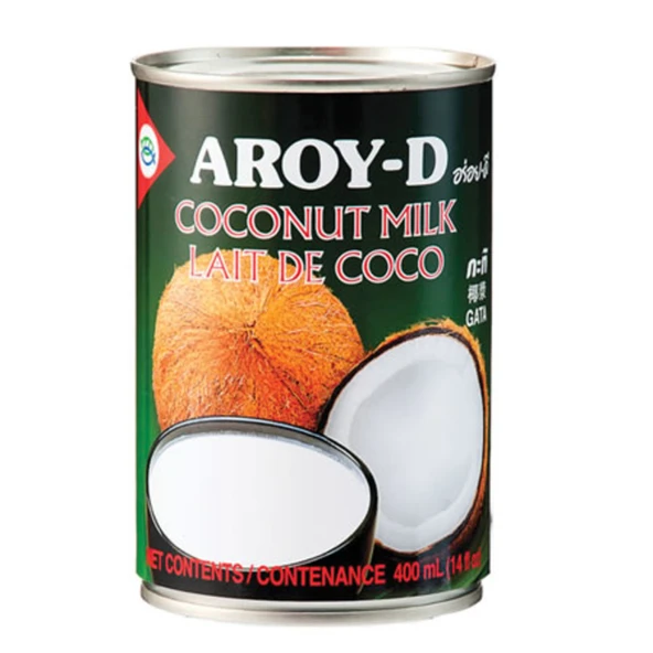 Aroy-D Hindistan Cevizi Sütü 400 Ml (5'li Paket) ürün görseli 1