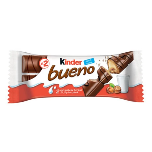 Kinder Bueno Çikolata 43 gr (7'li Paket) ürün görseli 1