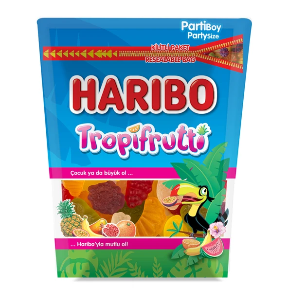 Haribo Tropifrutti Kilit Paket 200 G (7'li Paket) ürün görseli 1