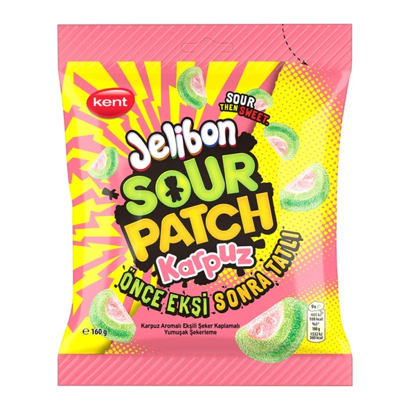 Jelibon Sourpatch Karpuz 160 G (6'li Paket) ürün görseli 1