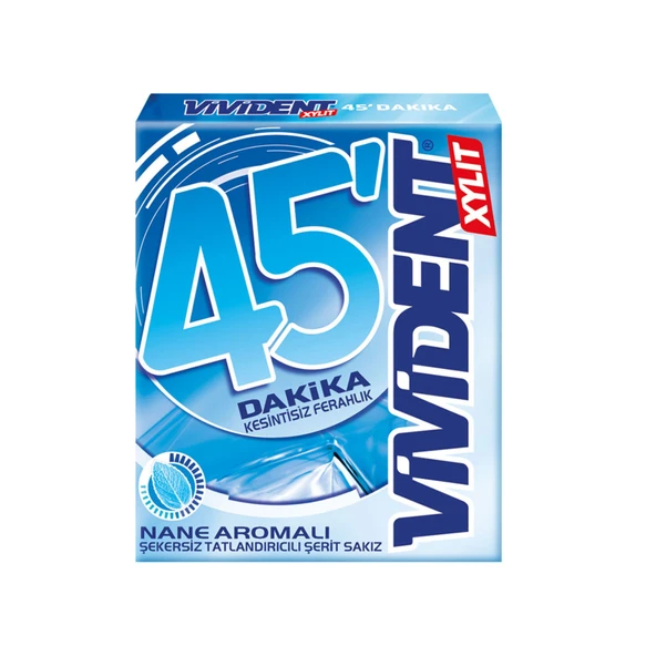 Vivident Şerit Sakız 45 Dakika 33 G (7'li Paket) ürün görseli 1