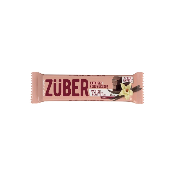 Züber Vanilyalı Çikolatalı Meyve Bar 40 G (8'li Paket) ürün görseli 1