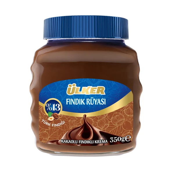 Ülker Fındık Rüyası Krem Cam Kavanoz 350 G (8'li Paket) ürün görseli 1