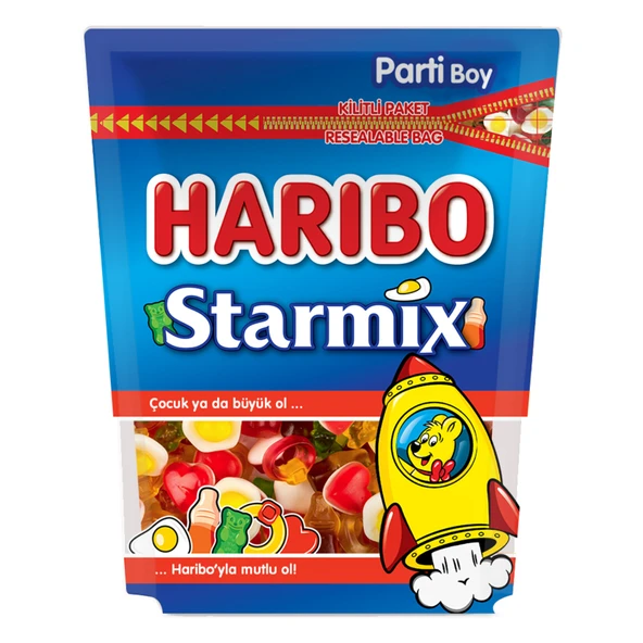 Haribo Starmix Meyve ve Kola Aromalı Şekerleme 200 G (6'li Paket) ürün görseli 1