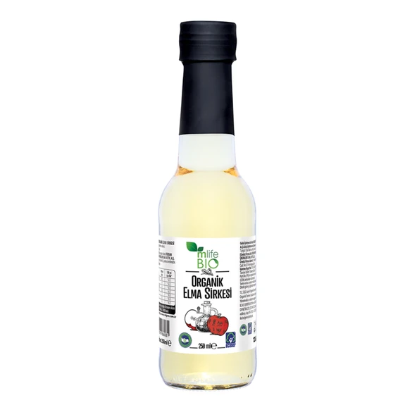 M Life Bio Organik Elma Sirkesi 250 Ml (7'li Paket) ürün görseli 1