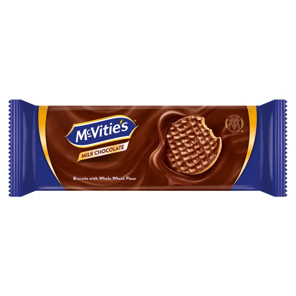 McVitie's Digestive Sütlü Çikolata Kaplı Bisküvi 150 G (7'li Paket) ürün görseli 1