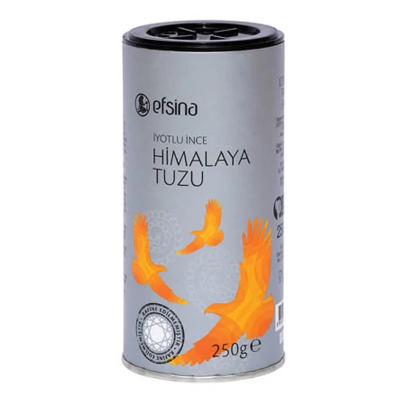 Efsina İyotlu İnce Himalaya Tuzu Tuzluk 250 G (7'li Paket) ürün görseli 1