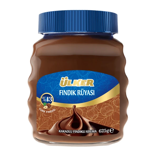 Ülker Fındık Rüyası Krem Cam Kavanoz 625 G (5'li Paket) ürün görseli 1