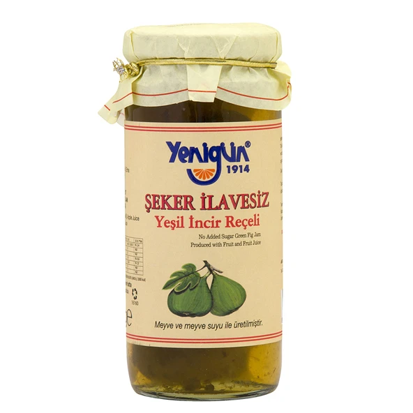 Yenigün Şeker İlavesiz İncir Reçeli 290 G (3'li Paket) ürün görseli 1