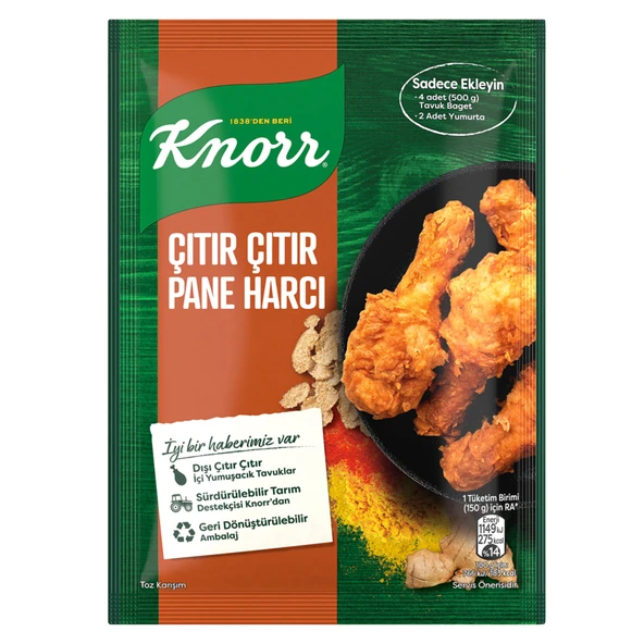 Knorr Çıtır Pane Harcı 90 G (8'li Paket) ürün görseli 1
