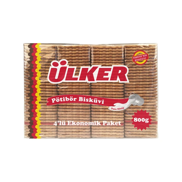 Ülker Pötibör Bisküvi 800 G (6'li Paket) ürün görseli 1