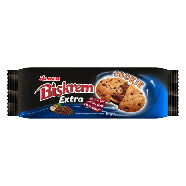 Ülker Biskrem Extra Cookie 184 G (8'li Paket) ürün görseli 1
