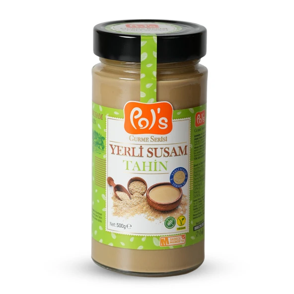 Pol’s Gurme Serisi Yerli Susam Tahin 500 G (6'li Paket) ürün görseli 1
