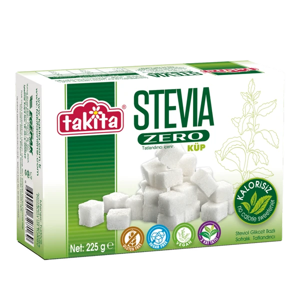 Takita  Stevia Zero Küp Tatlandırıcı 225 G (5'li Paket) ürün görseli 1
