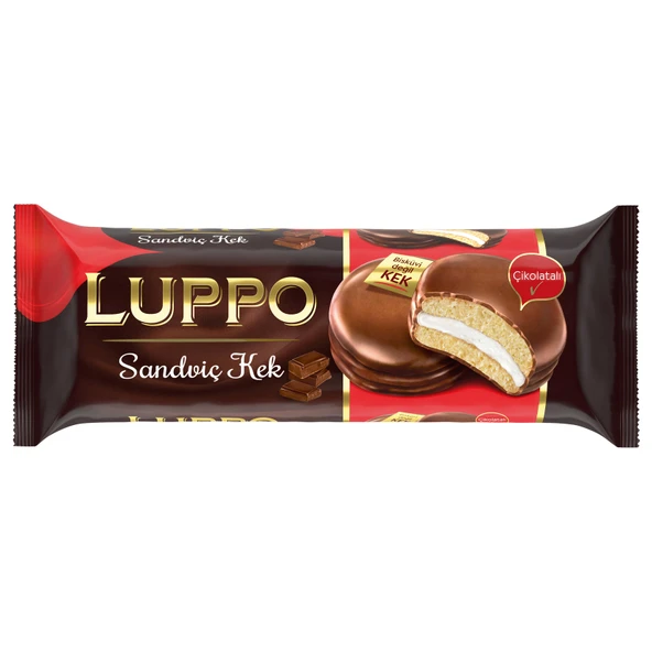 Luppo Sandviç Kek 8'li Paket 184 G (7'li Paket) ürün görseli 1