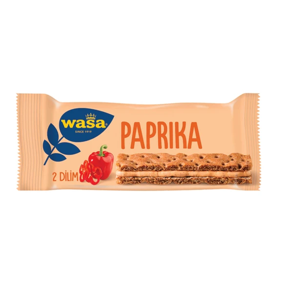 Wasa Kırmızı Biberli ve Krem Peynirli Sandviç (Paprika Sandwich) 37 G (8'li Paket) ürün görseli 1