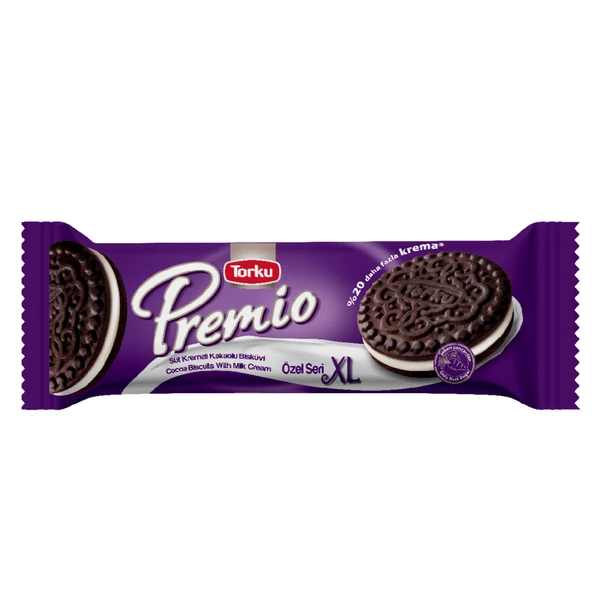 Torku Premio XL Özel Süt Kremalı Bisküvi 176 G (8'li Paket) ürün görseli 1