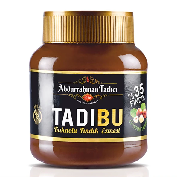 Abdurrahman Tatlıcı - Tadıbu  Kakaolu Fındık Ezmesi 330 G (2'li Paket) ürün görseli 1