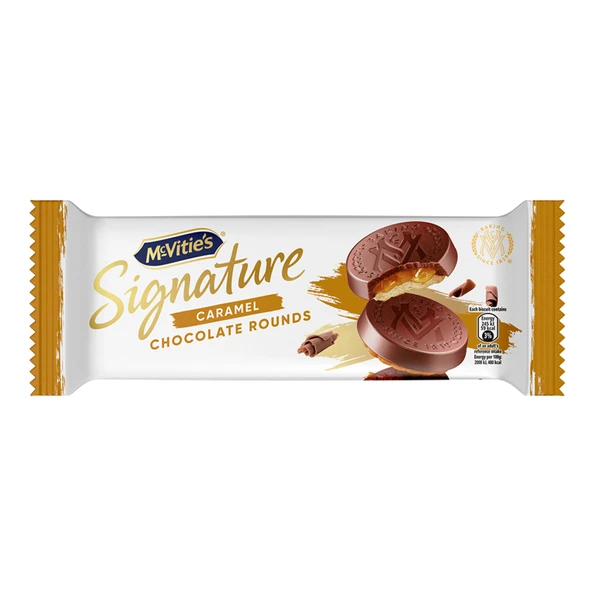 McVitie's Chocolate Caramel Round 109 G (5'li Paket) ürün görseli 1