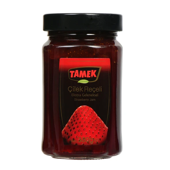 Tamek Çilek Reçeli 380 G (8'li Paket) ürün görseli 1