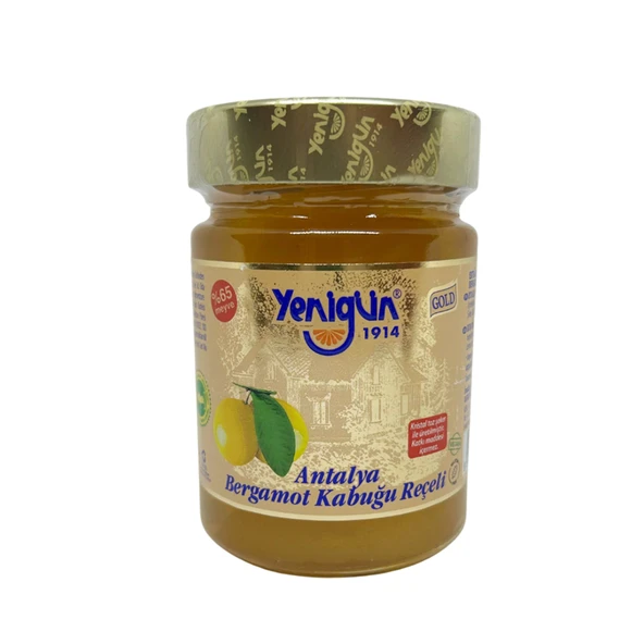Yenigün Antalya Bergamot Kabuğu Reçeli Gold Seri 400 G (7'li Paket) ürün görseli 1