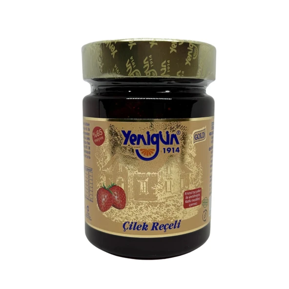 Yenigün Çilek Reçeli Gold Seri 400 G (4'li Paket) ürün görseli 1