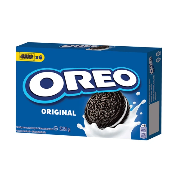 Oreo Classic 228 G (4'li Paket) ürün görseli 1