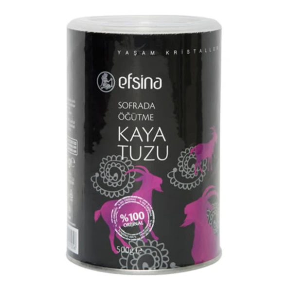 Efsina Kaya Tuzu Sofrada Öğütme 500 G (5'li Paket) ürün görseli 1