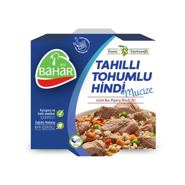 Ant Bahar Tahıllı Tohumlu Hindi Konserve 185 G (6'li Paket) ürün görseli 1