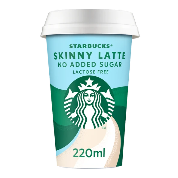 Starbucks Chilled Classics Skinny Latte 220 Ml (8'li Paket) ürün görseli 1