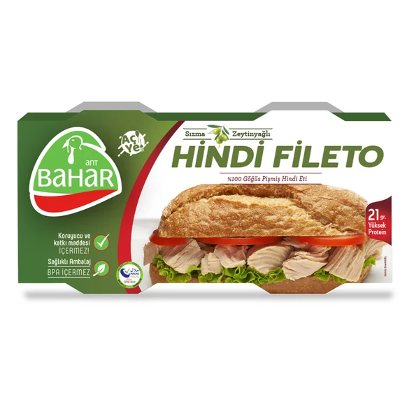Ant Bahar Hindi Fileto Konserve 2X120 G (6'li Paket) ürün görseli 1