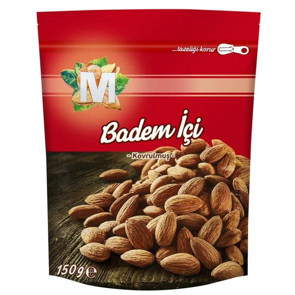 Migros Kavrulmuş Badem İçi 150 G (5'li Paket) ürün görseli 1