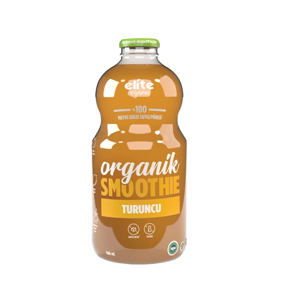 Elite Organic Turuncu Smoothie 946 Ml (5'li Paket) ürün görseli 1