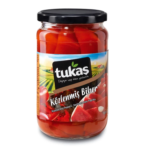 Tukaş Közlenmiş Biber 680 G (8'li Paket) ürün görseli 1