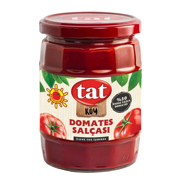 Tat Köy Domates Salçası 560 G (4'li Paket) ürün görseli 1