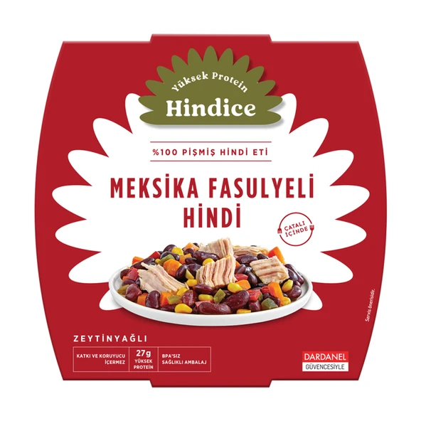 Hindice Meksika Fasulyeli Hindi 160 G (6'li Paket) ürün görseli 1