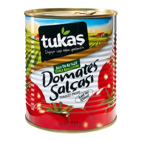 Tukaş Domates Salçası 830 G (7'li Paket) ürün görseli 1