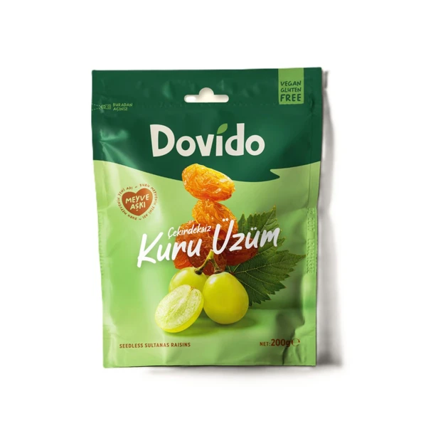 Dovido Kuru Üzüm 200 G (6'li Paket) ürün görseli 1