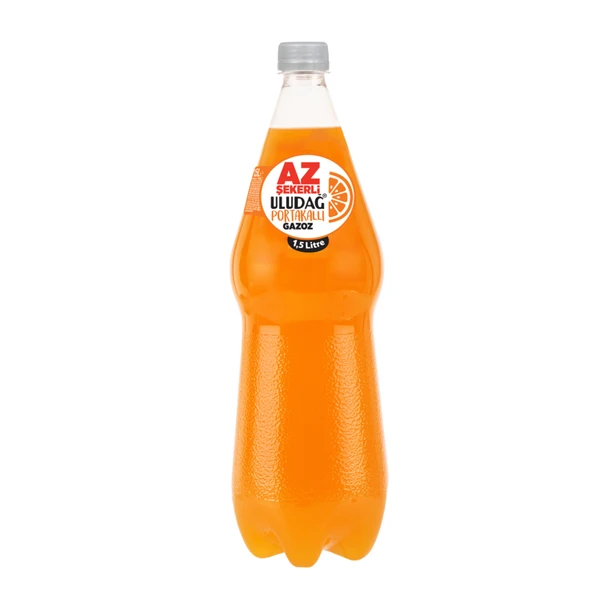 Uludağ Efsane Portakal Az Şekerli 1.5 L (7'li Paket) ürün görseli 1