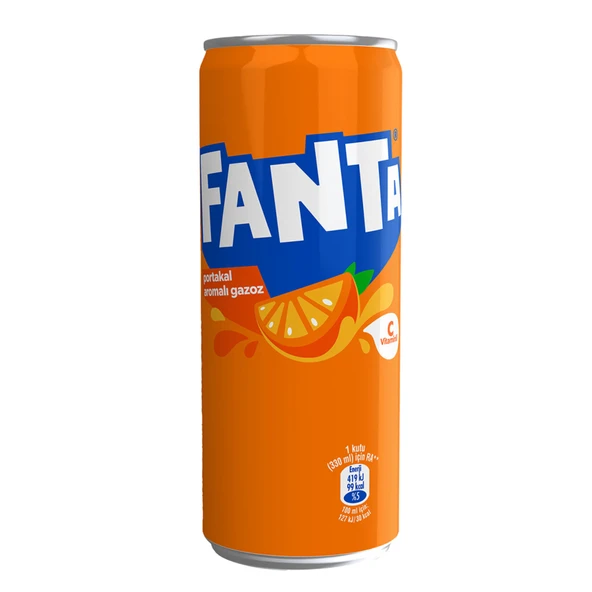 Fanta Portakal Aromalı Kutu 330 ML (7'li Paket) ürün görseli 1