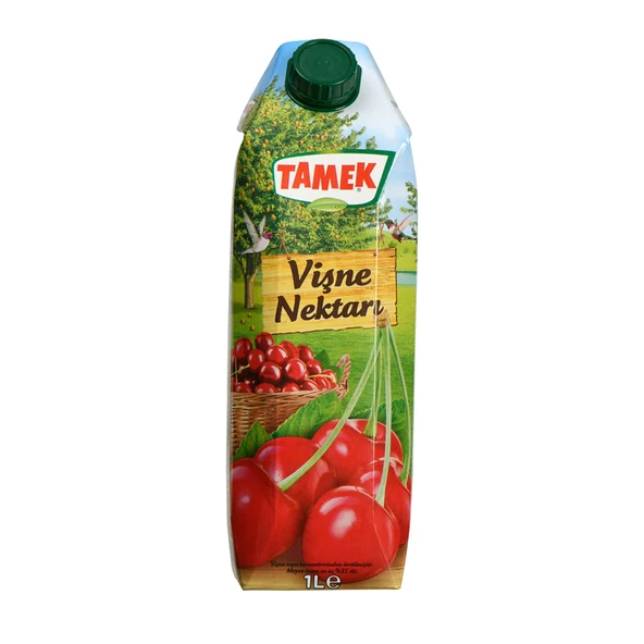 Tamek Vişne Nektarı 1 L (8'li Paket) ürün görseli 1