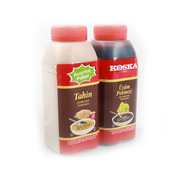Koska Pekmez 400 G + Tahin 300 G Ikili Set (5'li Paket) ürün görseli 1