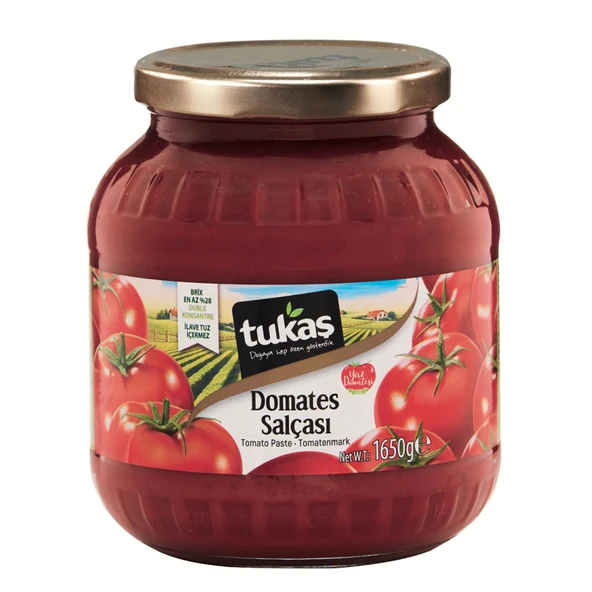 Tukaş Domates Salçası 1650 G (4'li Paket) ürün görseli 1