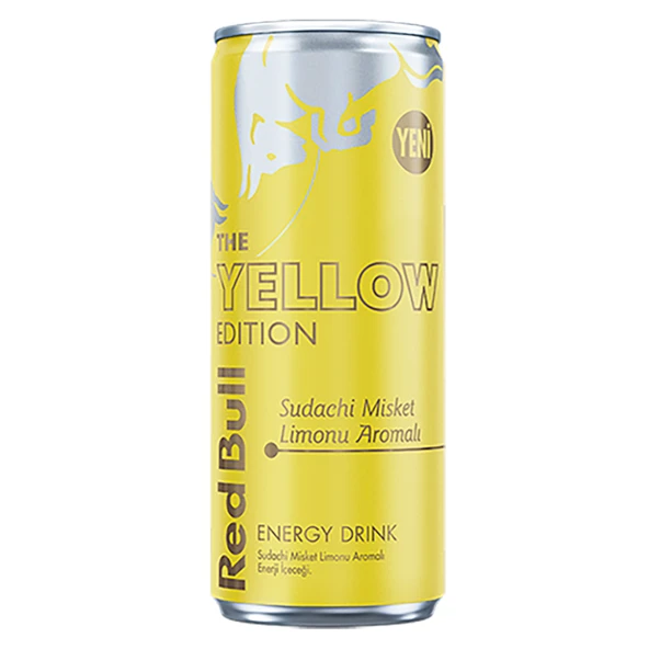 Red Bull Yellow Edition Sudachi Misket Limon Aromalı 250 Ml (6'li Paket) ürün görseli 1