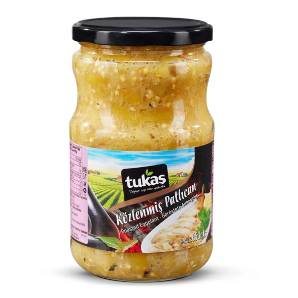 Tukaş Közlenmiş Patlıcan 650 G (8'li Paket) ürün görseli 1