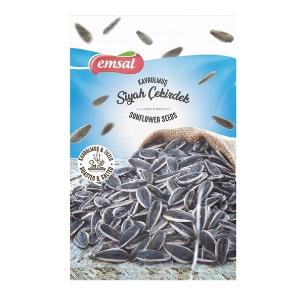 Emsal Kavrulmuş Siyah Çekirdek 250 G (8'li Paket) ürün görseli 1