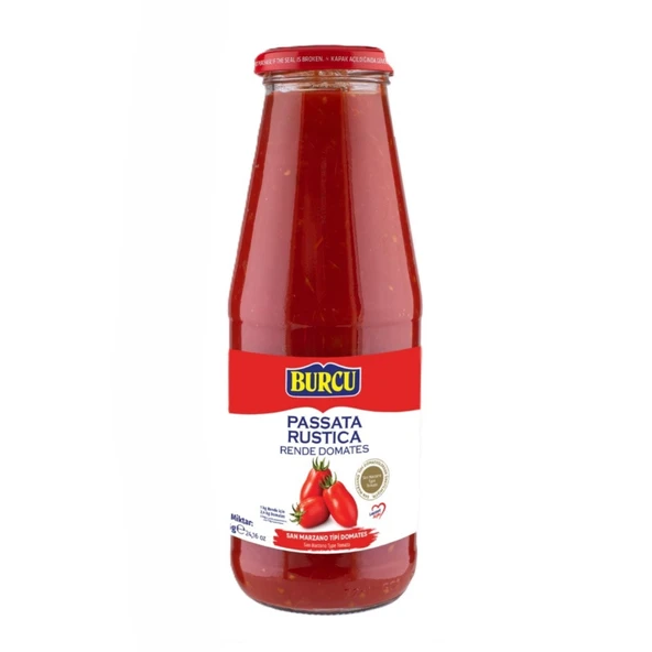 Burcu İtalyan San Marzano Tipi Rende Domates 685 G (8'li Paket) ürün görseli 1