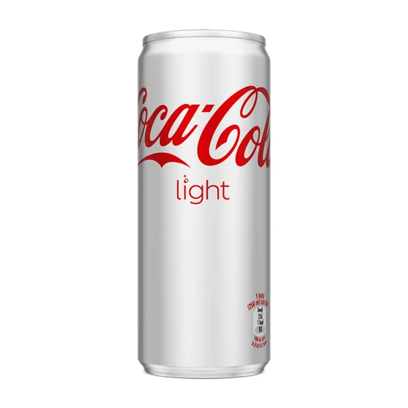 Coca-Cola Light Kutu 250 ML (8'li Paket) ürün görseli 1